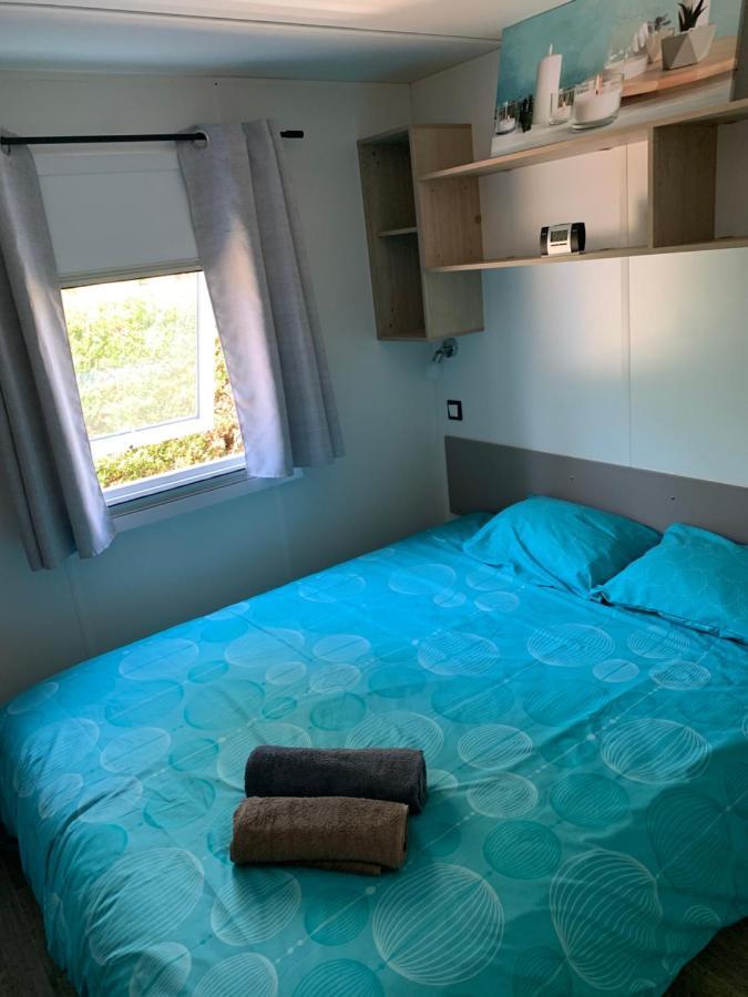 Le Mobilhome De Evelyne Et Serge Lit-et-Mixe Luaran gambar