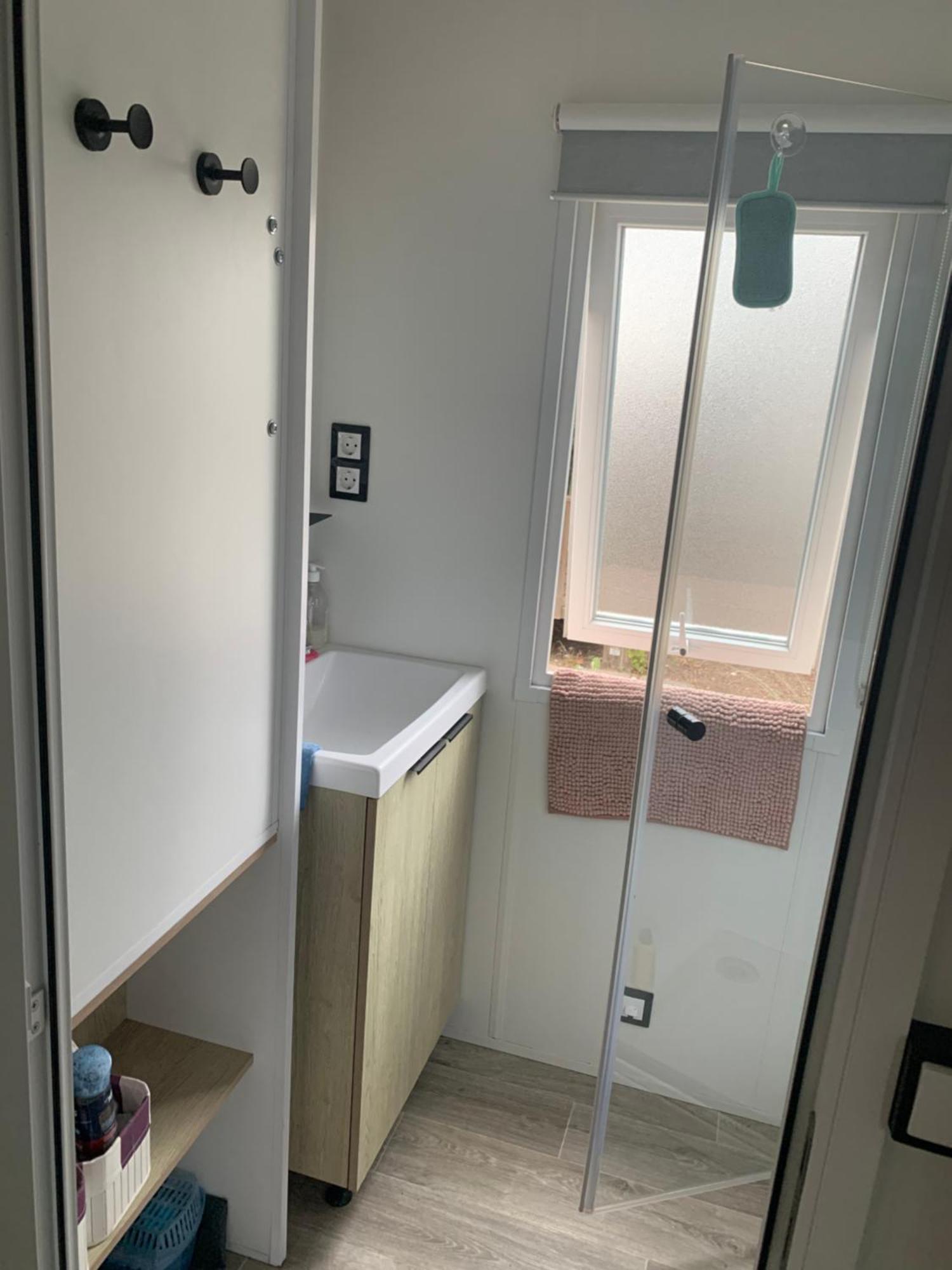 Le Mobilhome De Evelyne Et Serge Lit-et-Mixe Luaran gambar